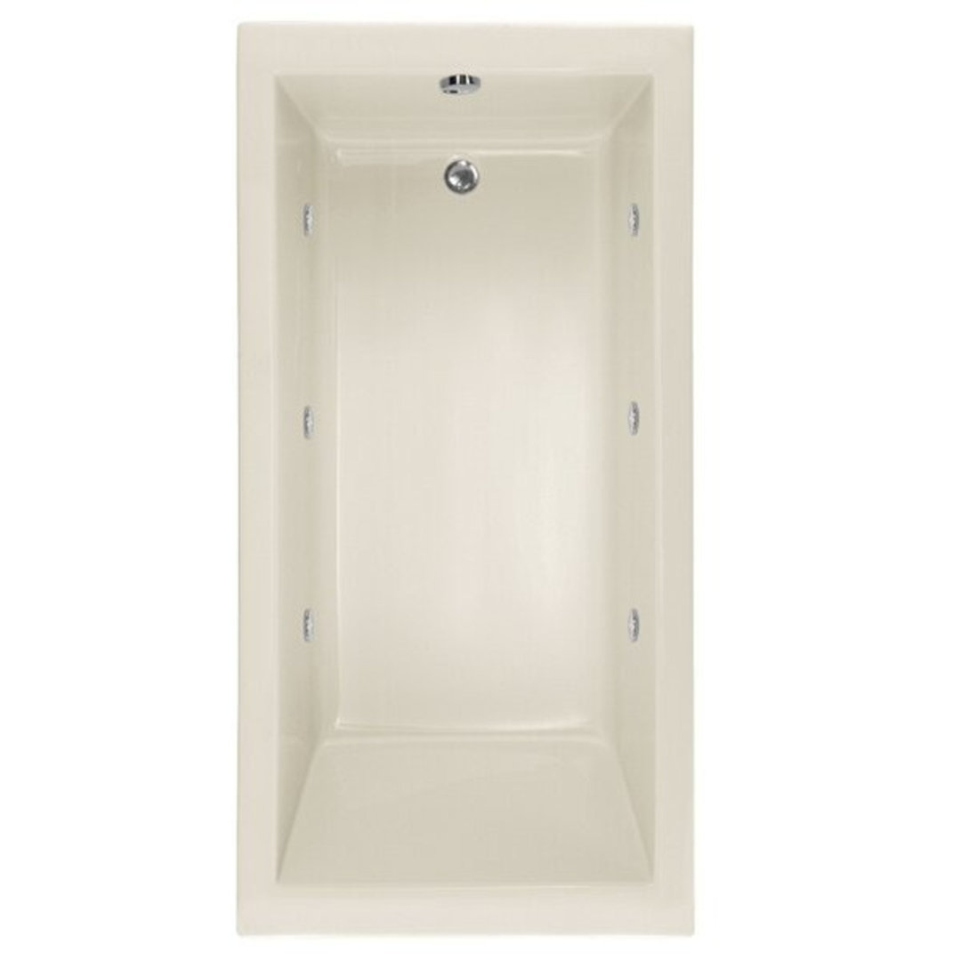 Designer 60" x 36" Drop in Whirlpool Acrylic Bathtub